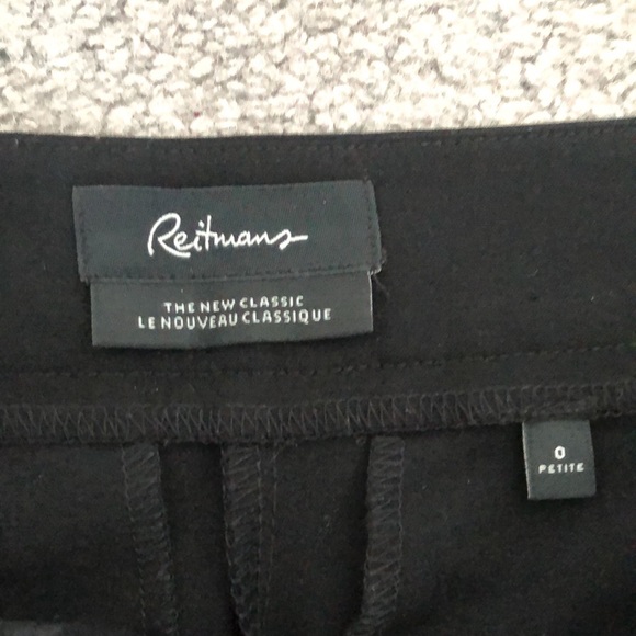 Reitmans The New Classic Straight Pants With Side Metal Buckles - Picture 6 of 9